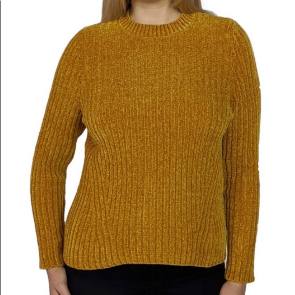Jach’s Girlfriend Cozy Mustard Sweater XXL